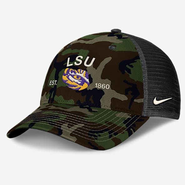 LSU 2025 Military Appreciation Rise LSU 2025 Military Appreciation Rise Men's Nike College Trucker Adjustable Hat