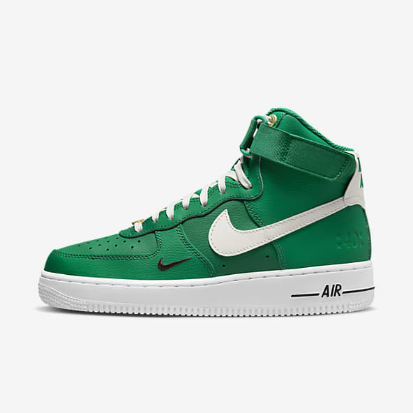 Women's Green Air Force 1 Shoes. Nike MY