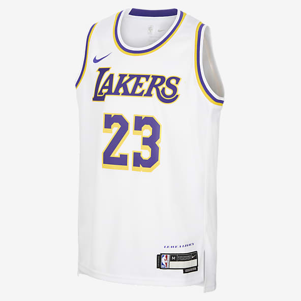 LeBron James Los Angeles Lakers Icon Edition 2022/23 Camiseta Nike Dri-FIT NBA Swingman - Niño/a