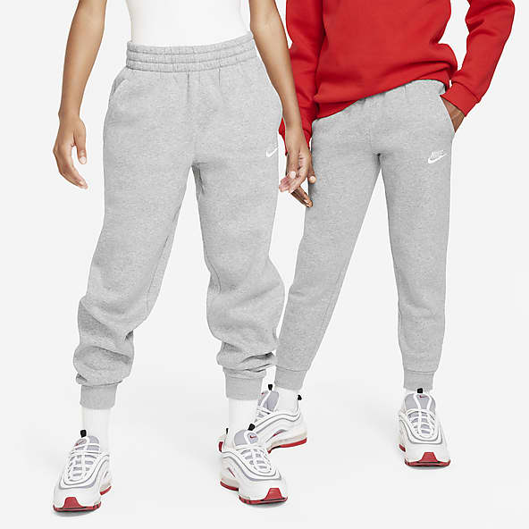 Gris Club Fleece Pants de entrenamiento. Nike US