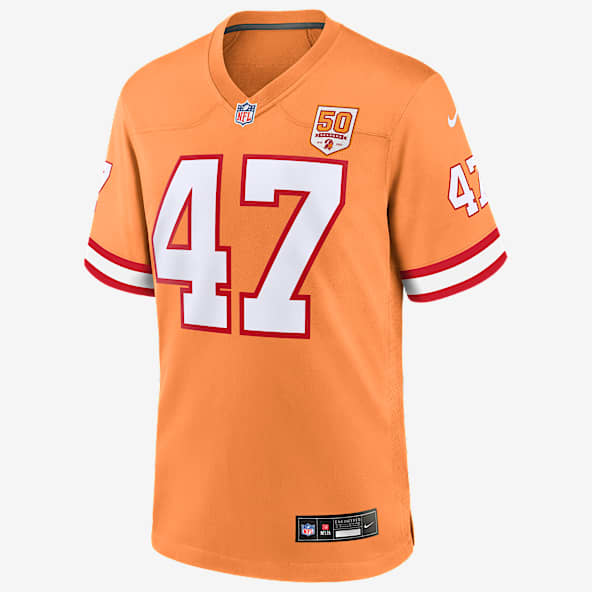 John Lynch Tampa Bay Buccaneers 50th Anniversary Men's Nike NFL Game Jersey