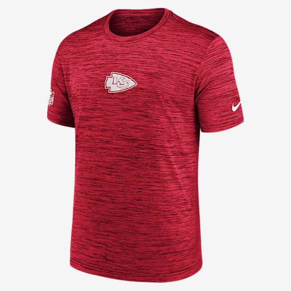 Kansas City Chiefs Sideline Team Issue Velocity Playera Nike Dri-FIT de la NFL para hombre