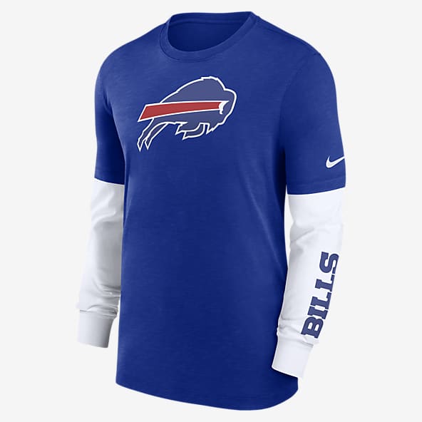 Buffalo Bills Classic Arc Fashion Men's Nike NFL Long-Sleeve T-Shirt.