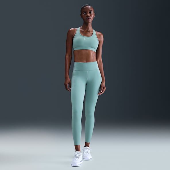 Nike Swift Leggings de correr de tiro alto de 7/8 con bolsillos para mujer