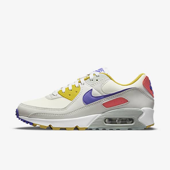 nike air max red blue yellow