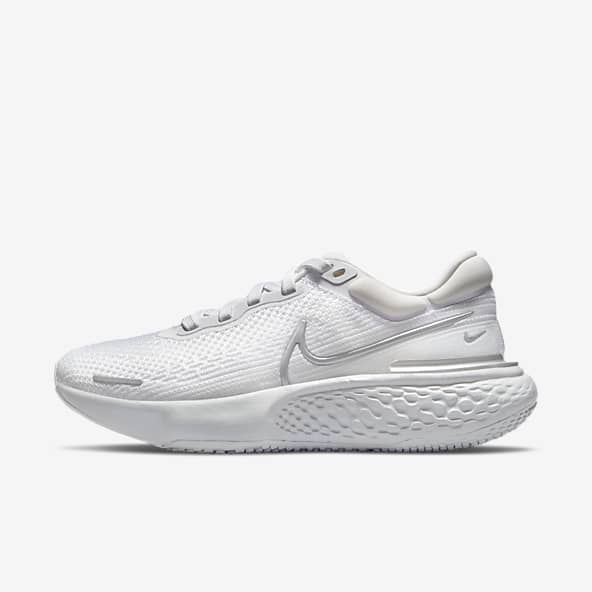 White womens running shoe clearance