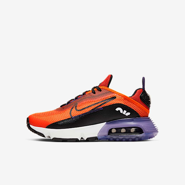 nike trainers black and orange