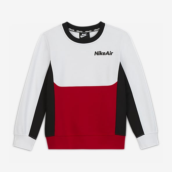 nike air sweatshirt white