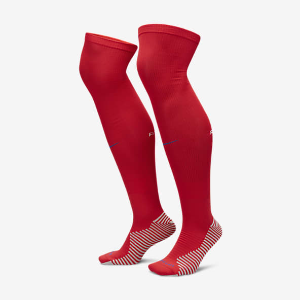 Red Football Socks. Nike UK