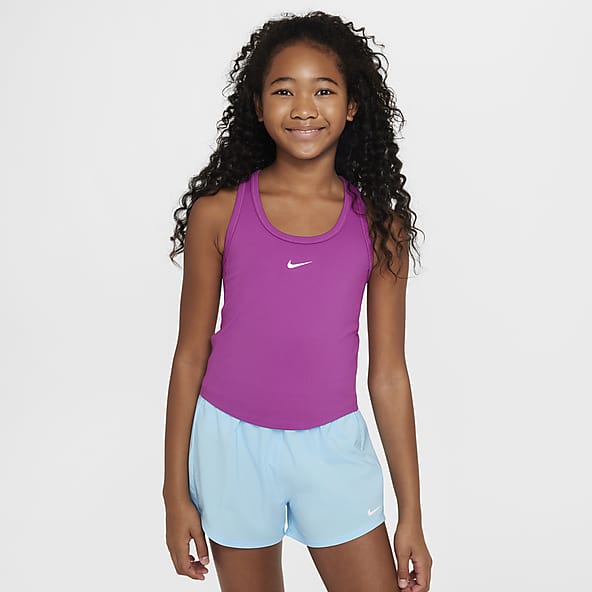 Nike One Fitted Big Kids' (Girls') Dri-FIT Tank