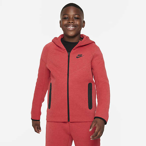 Nike Outdoor Play Big Kids' Oversized 1/2-Zip Hoodie.