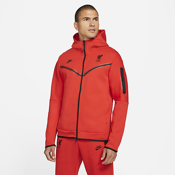 Nike Tech Fleece Hoodie University Red Black CU4489-657 – Rule Of Next ...