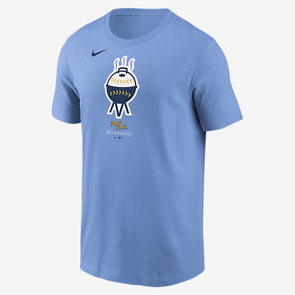 Milwaukee Brewers City Connect Logo Men's Nike MLB T-Shirt