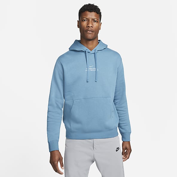 Blauwe hoodies en voor heren. Nike BE