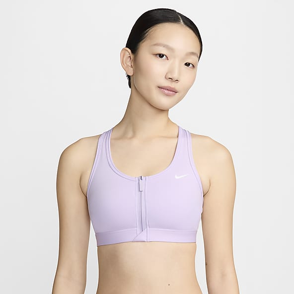 Nike Dri-FIT Swoosh Women's Medium-Support Padded Sports Bra (Plus Size,  Light Bordeaux/White, 3X) : : Clothing, Shoes & Accessories