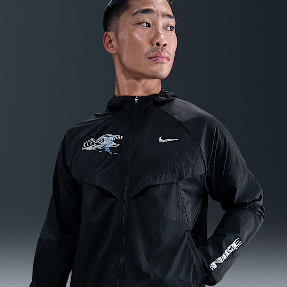 Nike Stride Veste de running déperlante avec protection UV pour homme