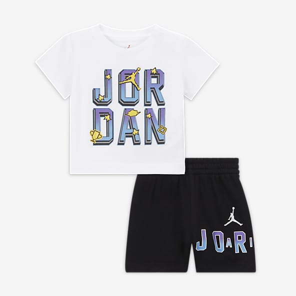 NikeJordan Baby (0-9M) T-Shirt and Shorts Set