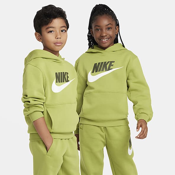Nike Sportswear Club Fleece Big Kids' Sweatshirt (Extended Size