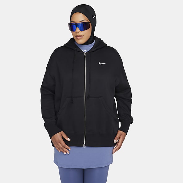 Sudaderas negras mujer con y capucha. Nike ES