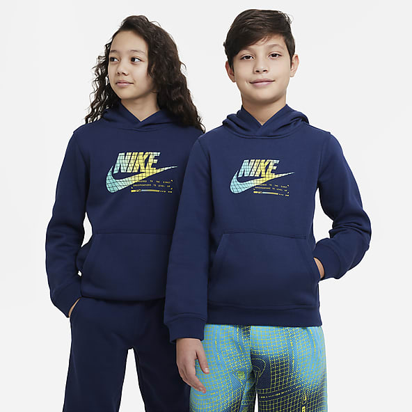 Niños con y sin gorro. Nike US