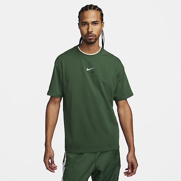 Nike Retro T-shirt In Green, Nike Store Croydon