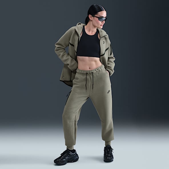 Nike Sportswear Tech Fleece Joggebukse med mellomhøyt liv til dame