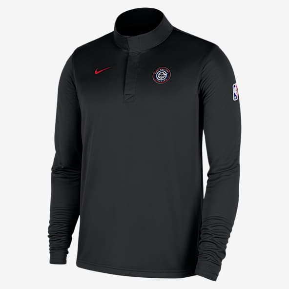 LA Clippers Men's Nike Dri-FIT NBA 1/4-Zip Long-Sleeve Top