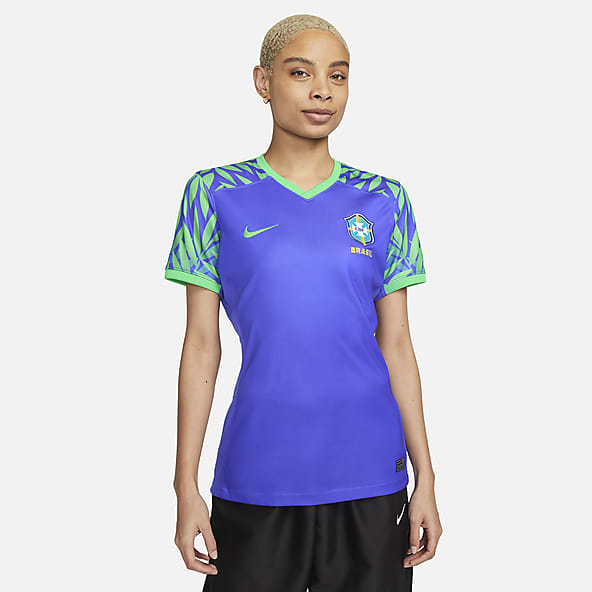 Nike Dri-Fit Women's Blue Soccer Jersey Size Medium 893965-480