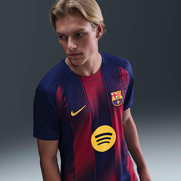 Equipamento principal Stadium FC Barcelona 2025/26 Camisola de futebol Replica Nike Dri-FIT para homem
