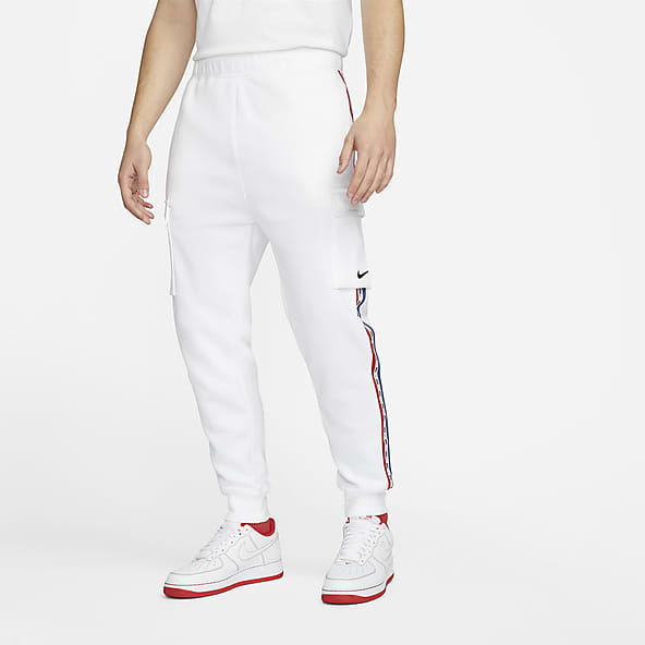 Hombre Blanco Pantalones y mallas. Nike ES