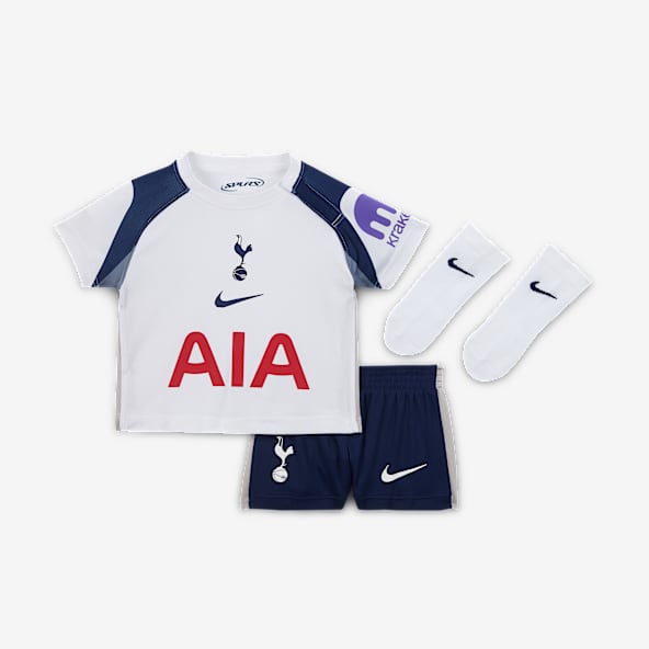 Tottenham Hotspur 2025/26 Stadium Home Baby/Toddler Nike Soccer Replica 3-Piece Kit