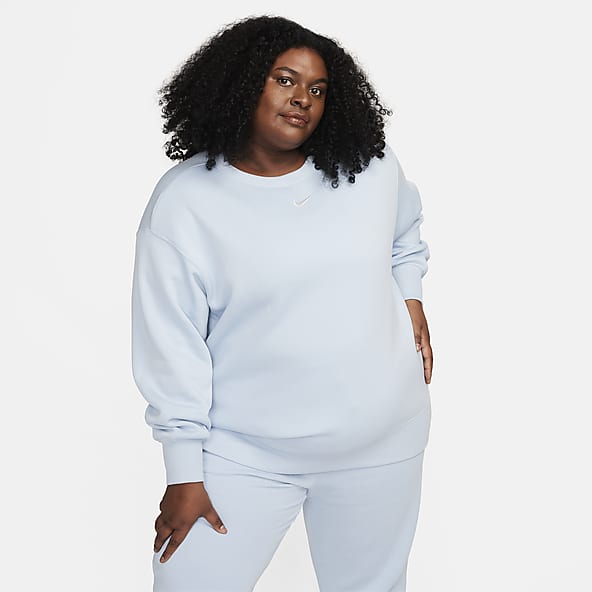 Oversized Sweatshirt Tunic - White