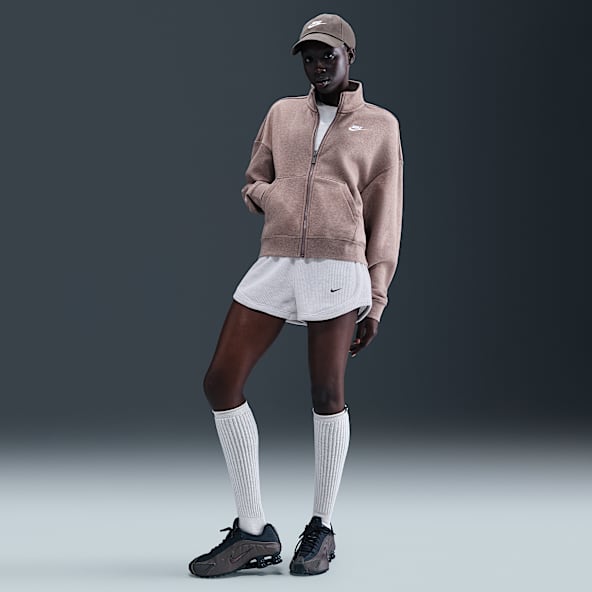 Nike Sportswear Chill Waffle Damskie spodenki ze średnim stanem 8 cm