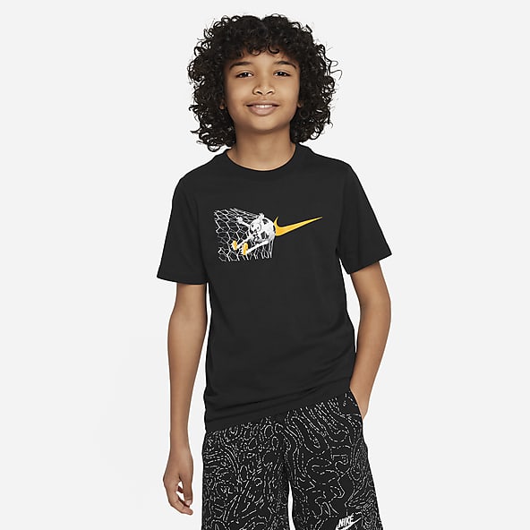 T shirt nike bambino marroni discount