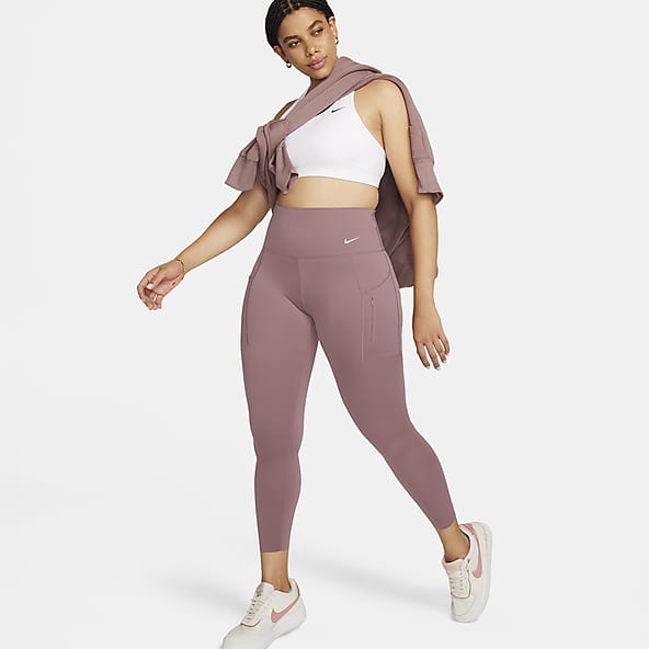 Nike Womens Go Leggings - Purple