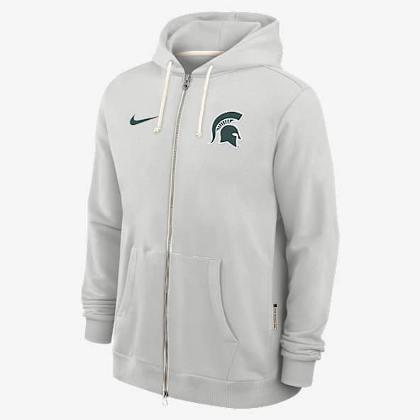 Michigan State Sideline Men's Nike Dri-FIT College Full-Zip Hoodie