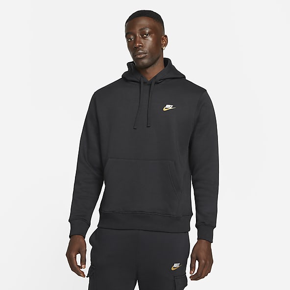 nike hoodie all black