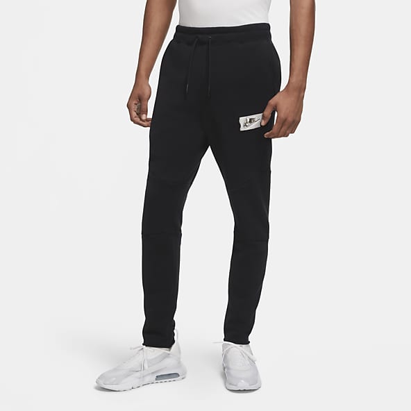 white nike sweatpants