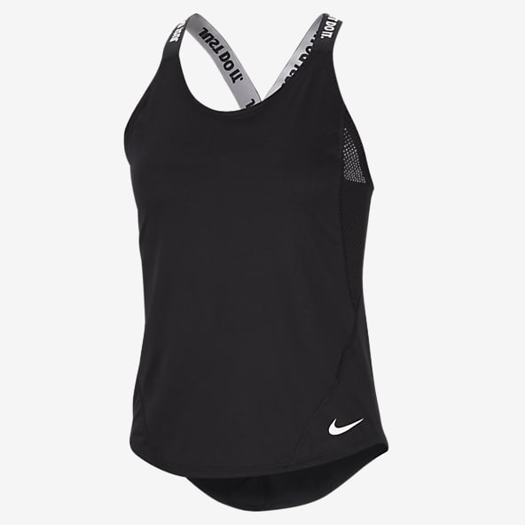 nike women's dri fit sleeveless shirts