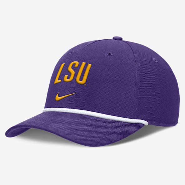 LSU Primetime Rise Campus Gorra universitaria Nike ajustable para hombre