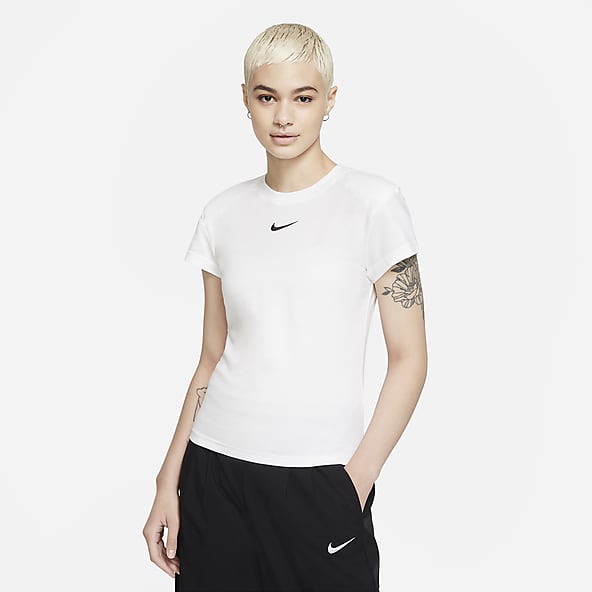 Women's White Tops \u0026 T-Shirts. Nike IL