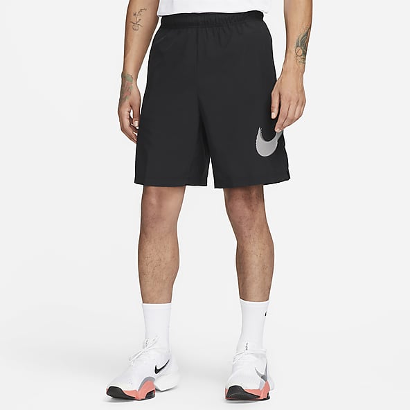 black and orange nike shorts