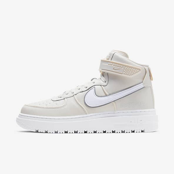 white air force ones high