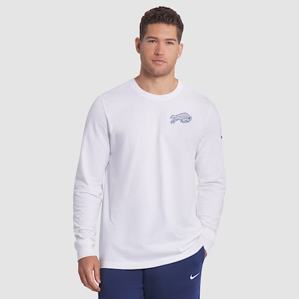 Buffalo Bills Rivalries Collection Essential Playera de manga larga Nike de la NFL para hombre