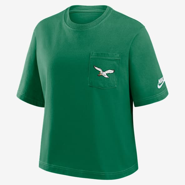 Philadelphia Eagles Rewind Pocket Boxy Women's Nike NFL T-Shirt