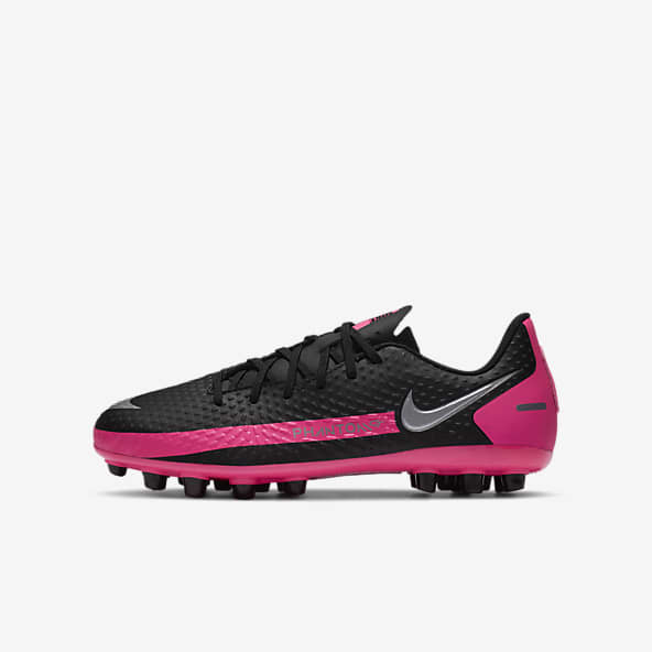 plain black nike football boots