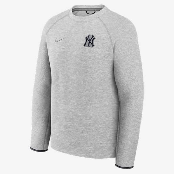 New York Yankees Tech Fleece Men's Nike MLB Pullover Crew