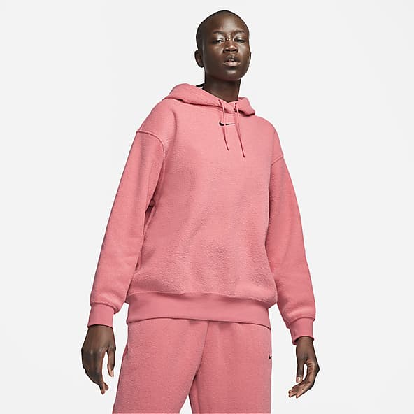 Mujer Rosa Sudaderas con y sin gorro. Nike US
