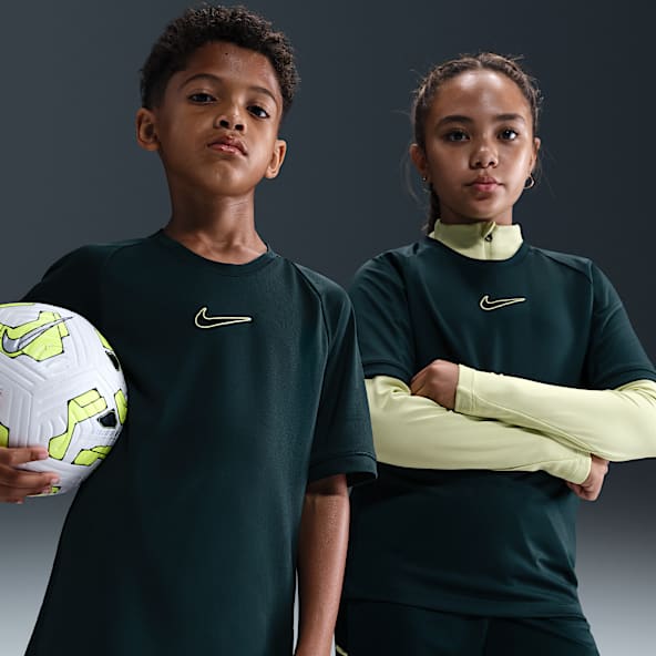 Nike Academy Fotbalové tričko Dri-FIT s krátkým rukávem pro větší děti
