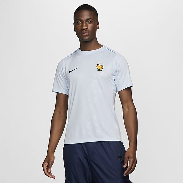Segunda equipación FFF Academy Pro Camiseta de fútbol para antes del partido Nike Dri-FIT - Hombre
